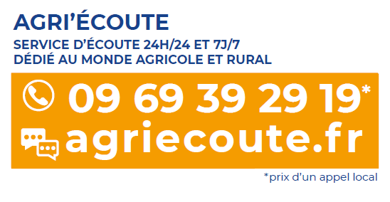 Numéro de téléphone agri écoute